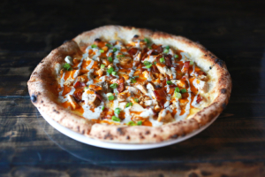 Buffalo Chicken Bacon Pizza