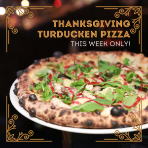 Thanksgiving Turducken Pizza